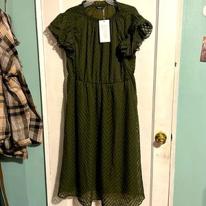 Green Bloomchic Dress
